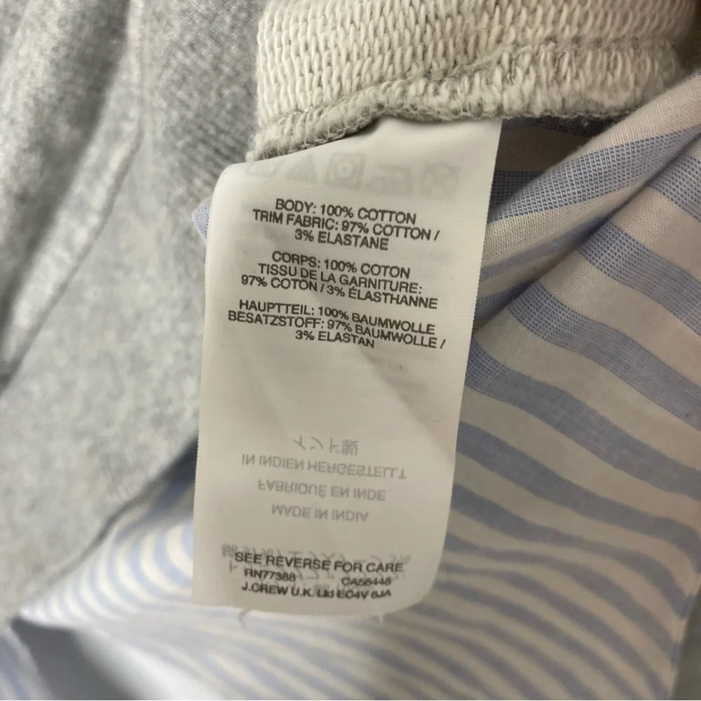 J. Crew Shirt Sweater Crewneck Size XS Mixed Media